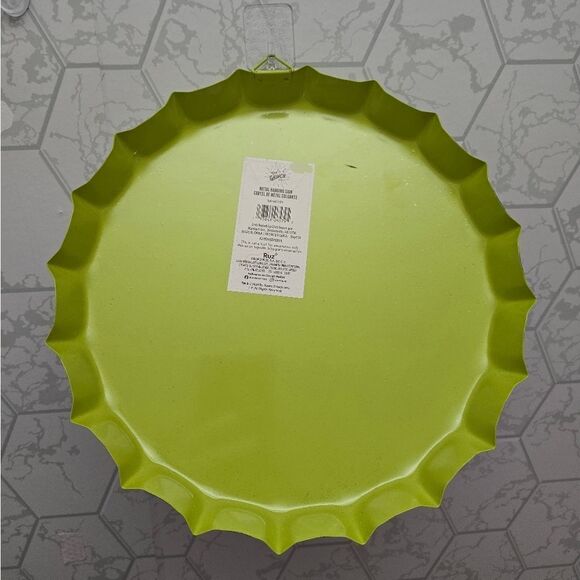 Dr. Seuss' GRINCH Who Stole Christmas Round Metal Bottle Cap Sign Decor 11.6"NEW - Picture 5 of 7